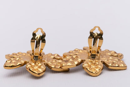 Boucles d'oreilles Yves Saint Laurent 1993