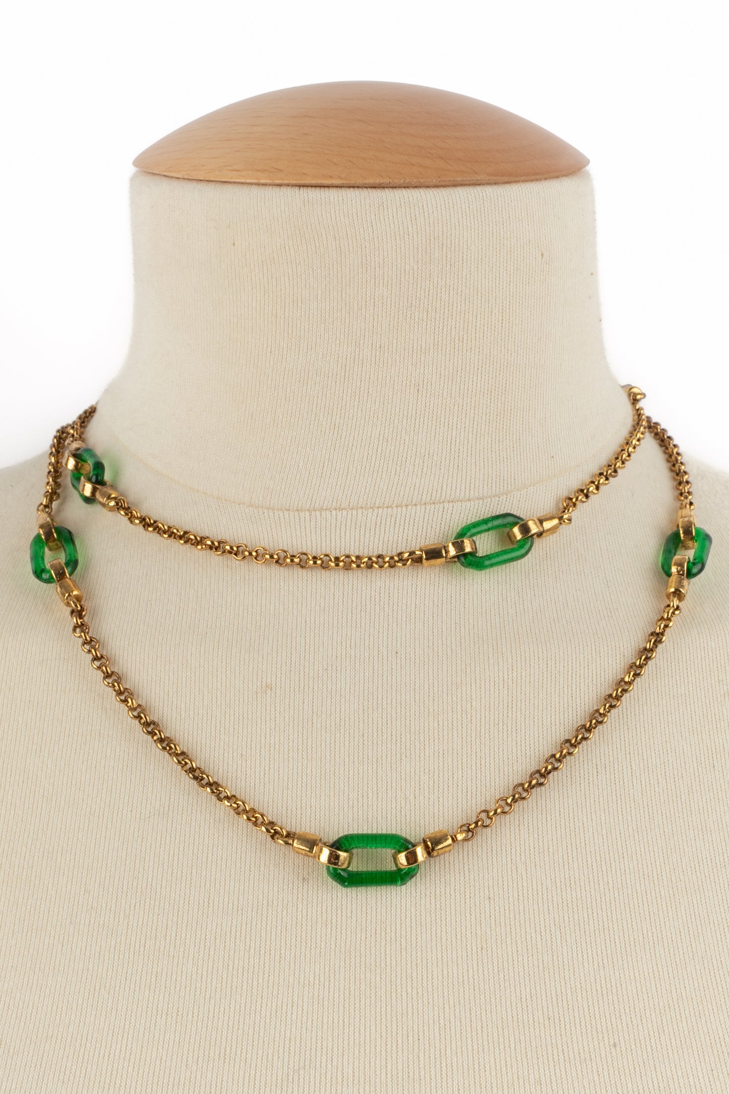 Collier fin Chanel 1980's