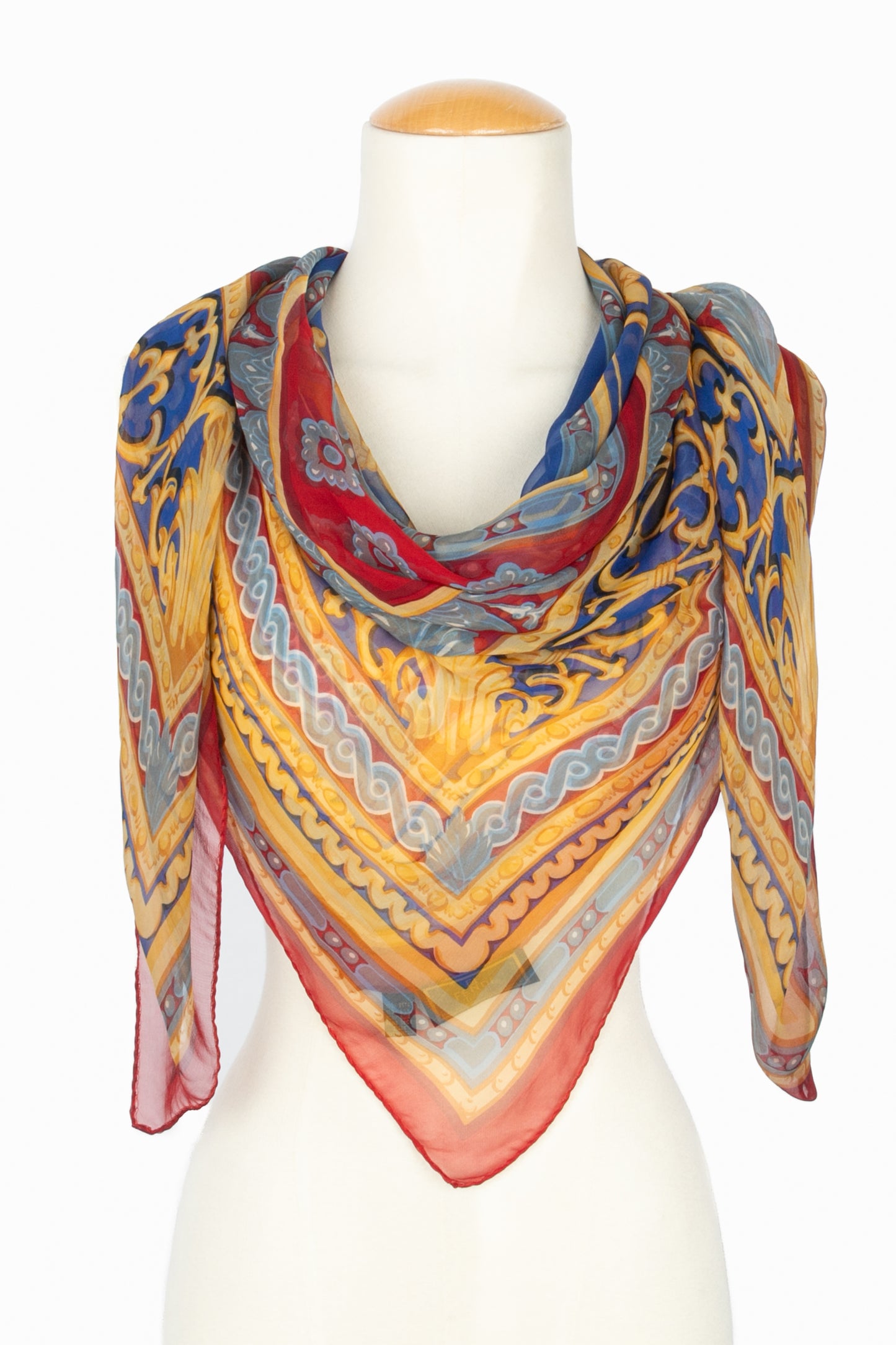 Foulard en mousseline Fendi