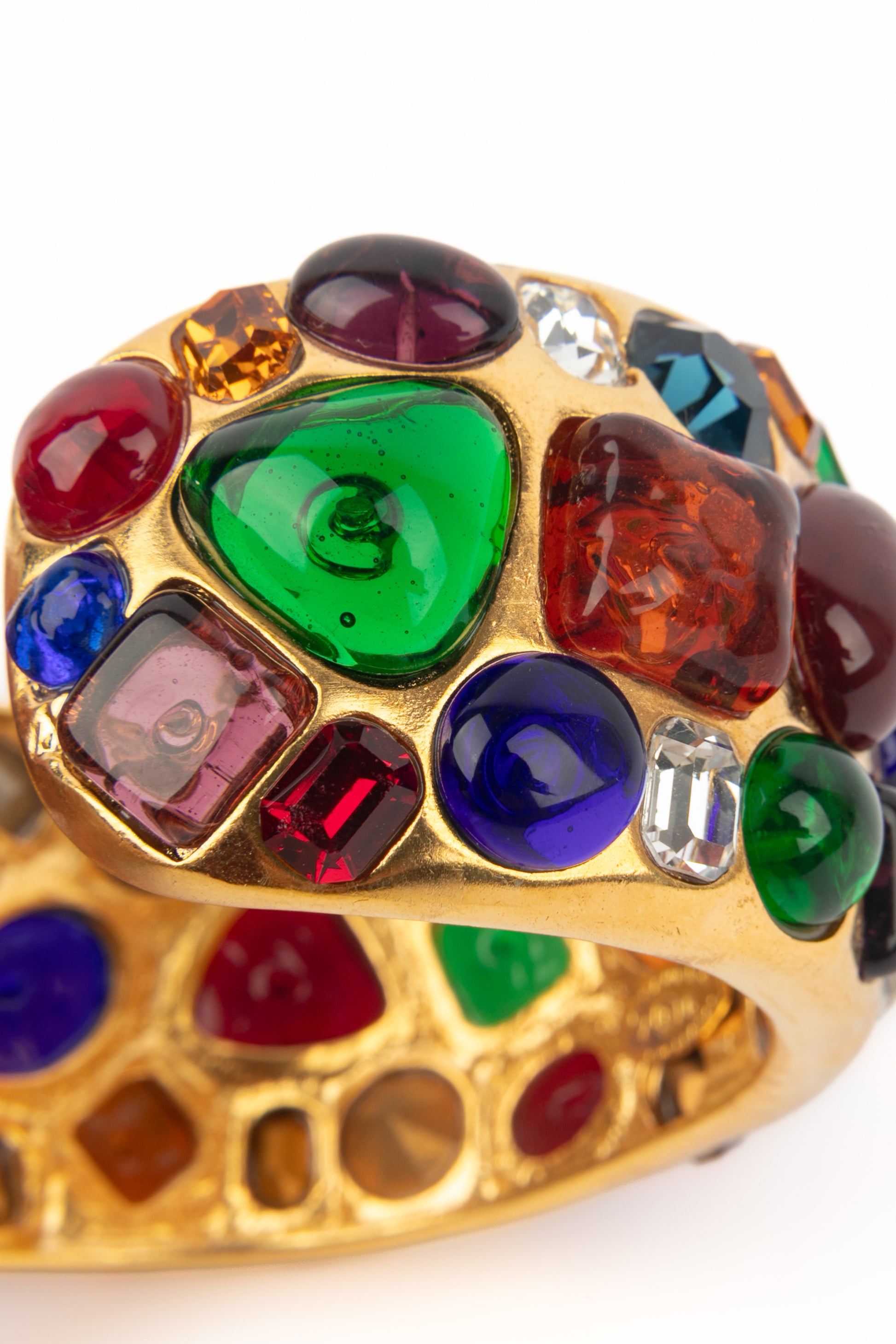 Bracelet manchette Chanel 1990's