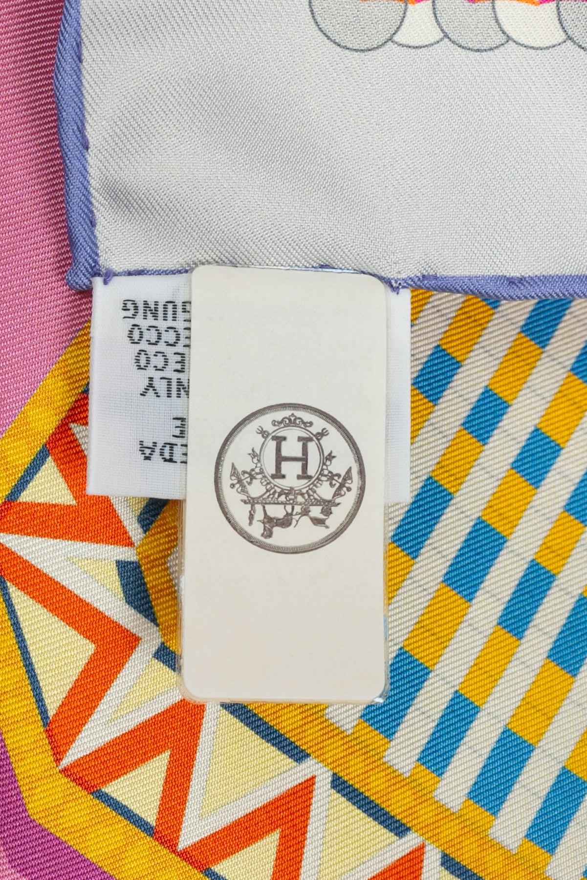 Foulard / Carré "Epaulettes de Gala" double face Hermès