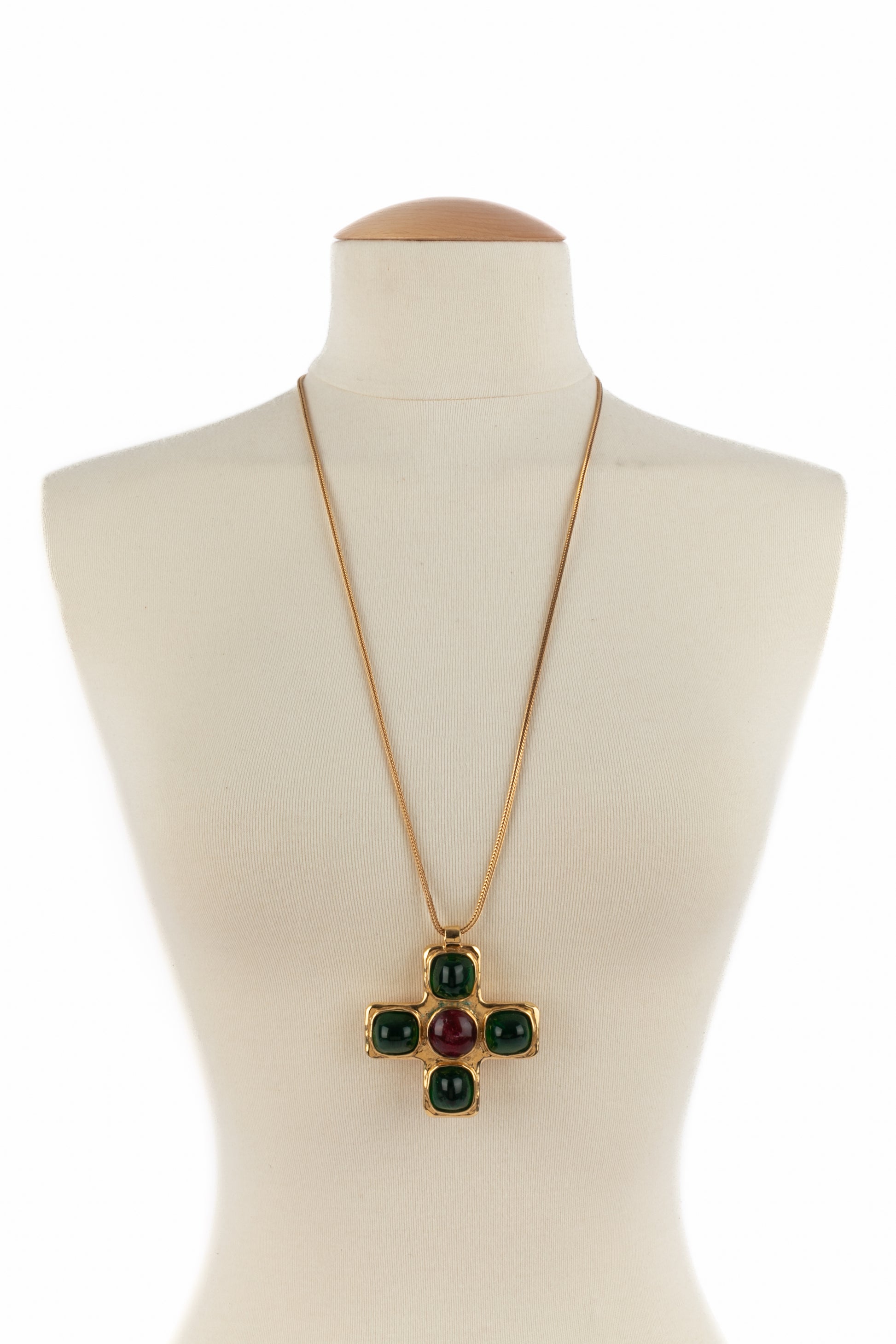 Collier "Croix" Chanel 1984's