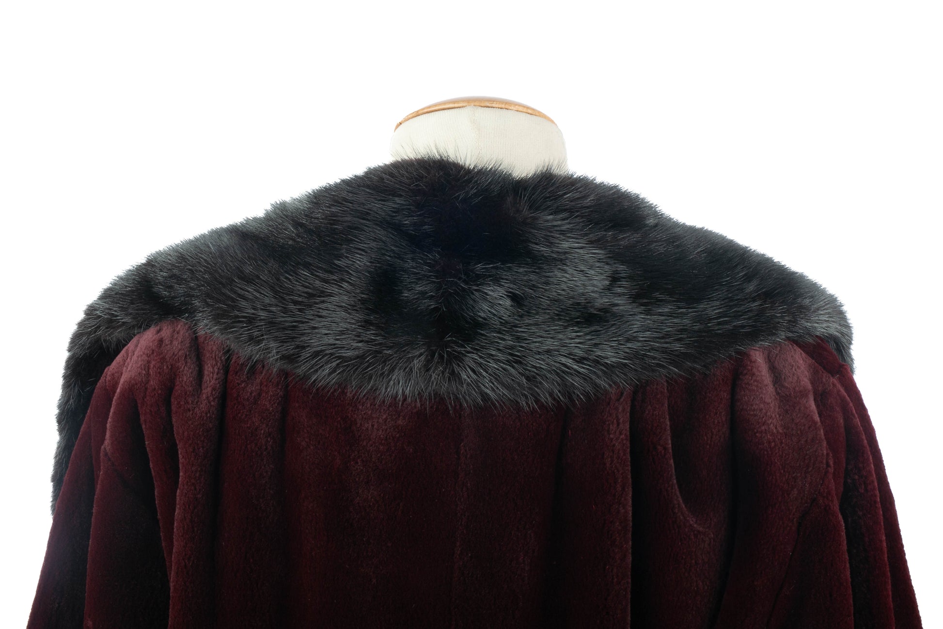 Manteau en fourrure Yves Saint Laurent