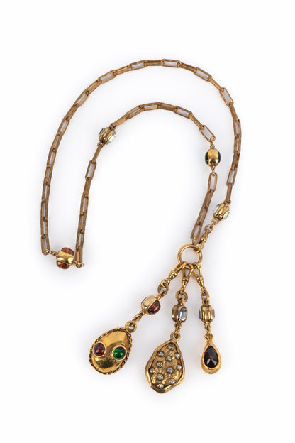 Collier byzantin Chanel 1985's