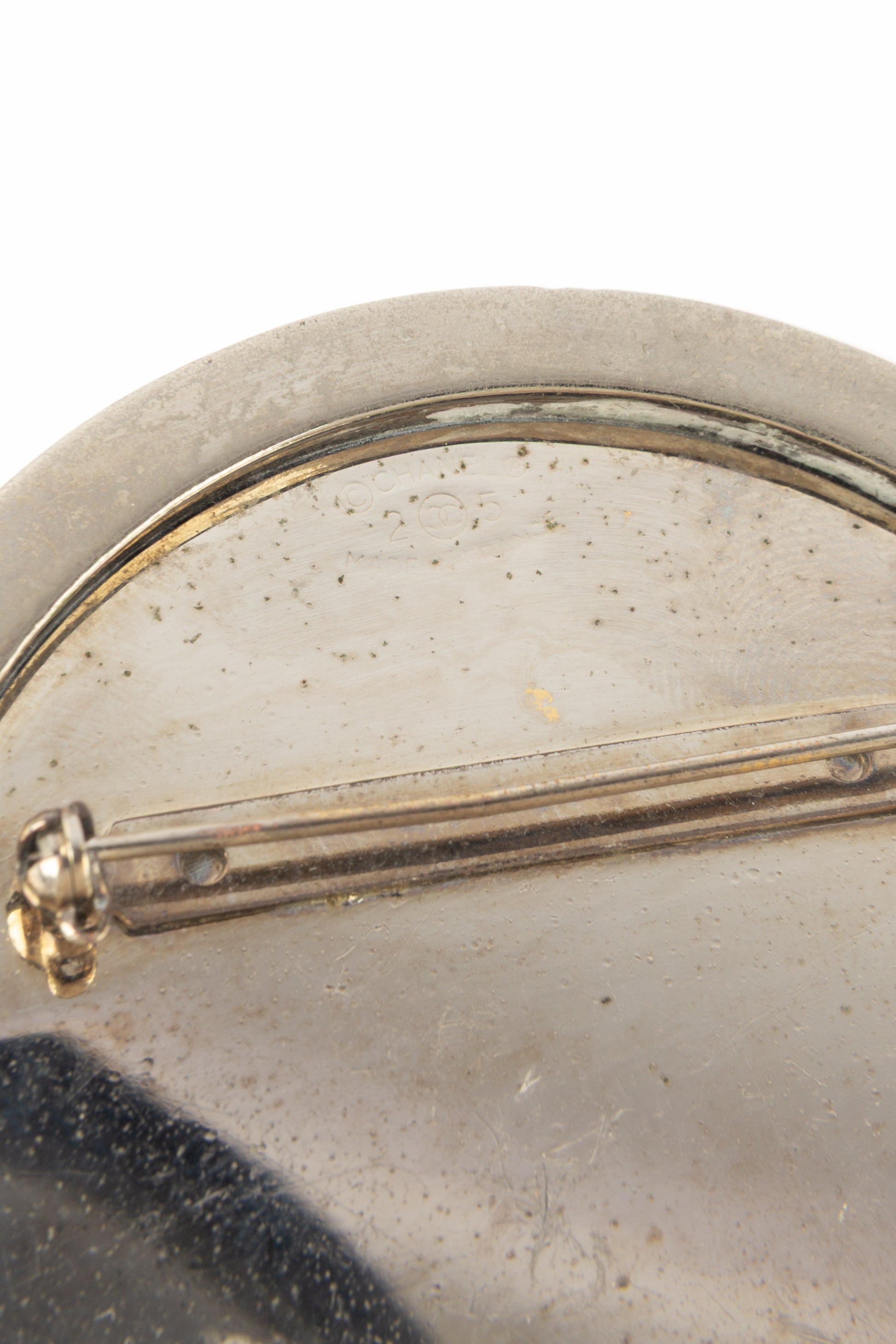 Broche cc Chanel 1990's