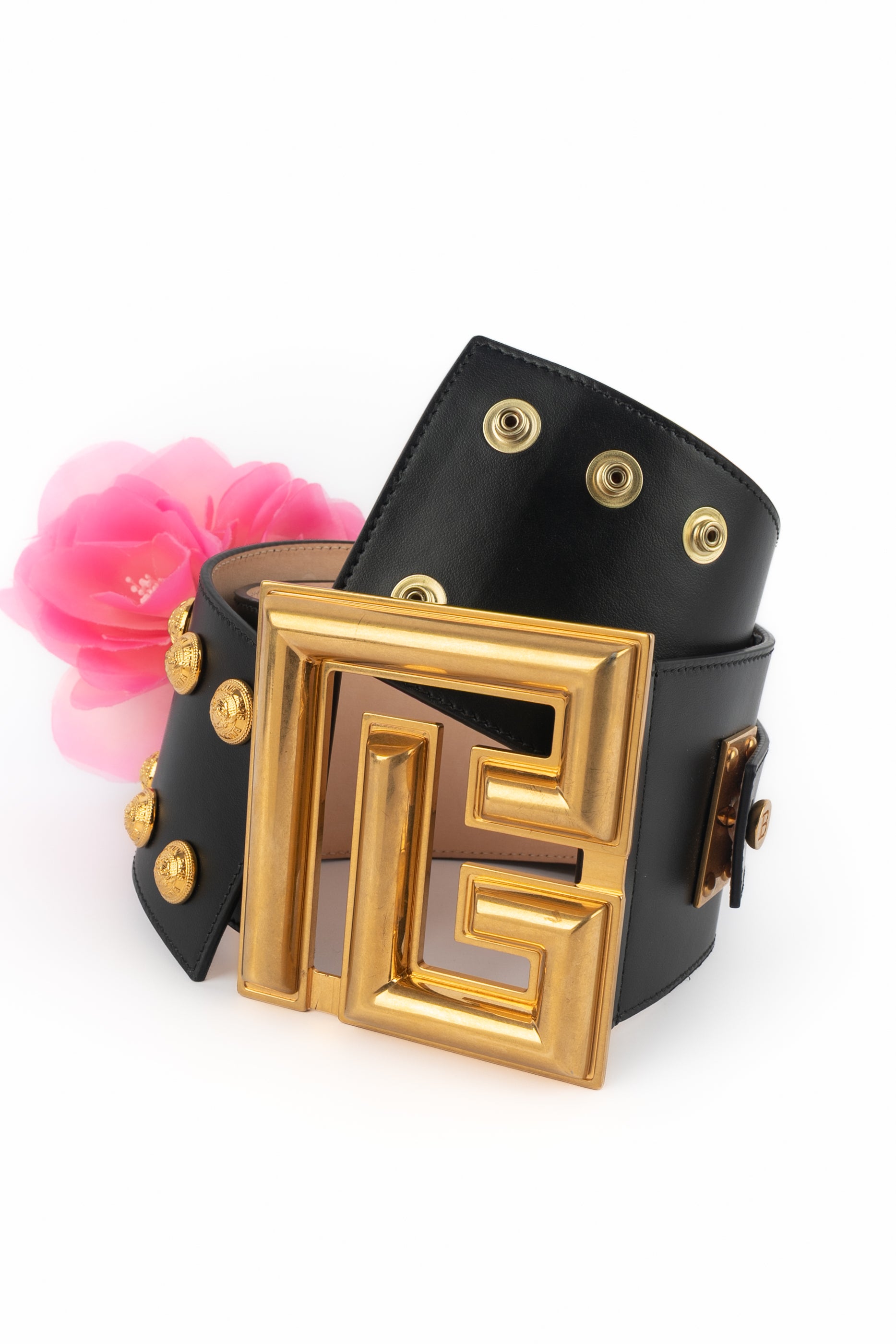 Ceinture en cuir Balmain