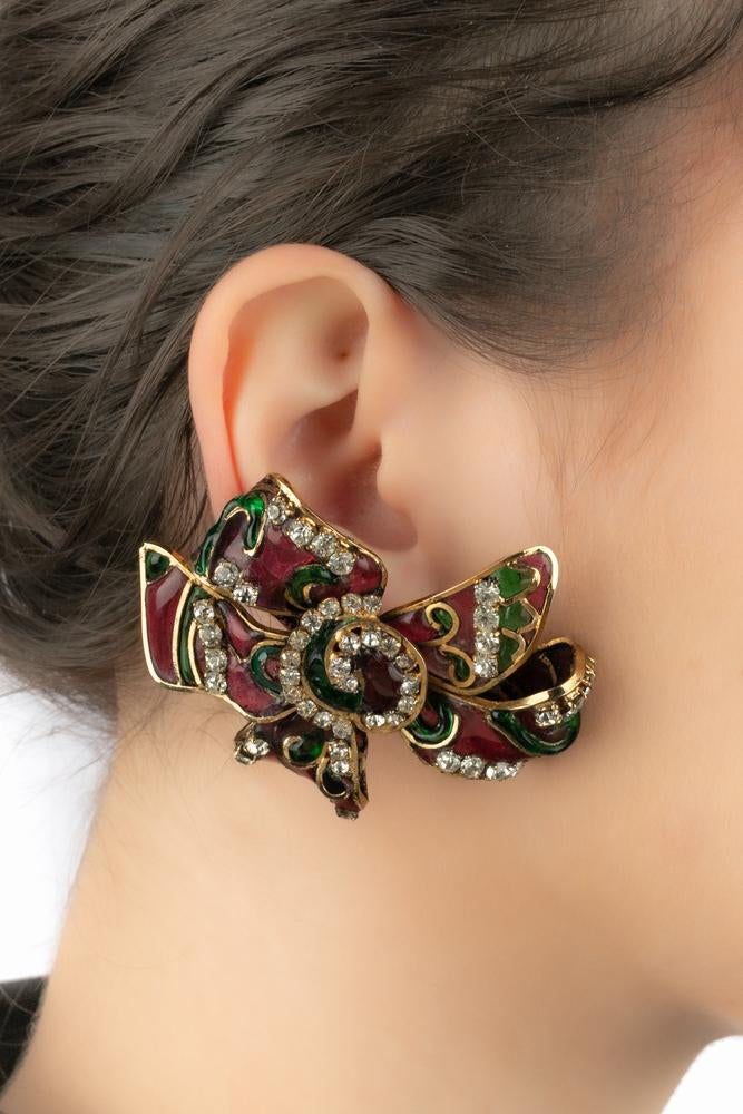 Parure "Noeud" Chanel 1980's