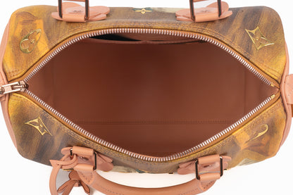 Sac "Speedy Fragonard" Louis vuitton x Jeff Koons 2017