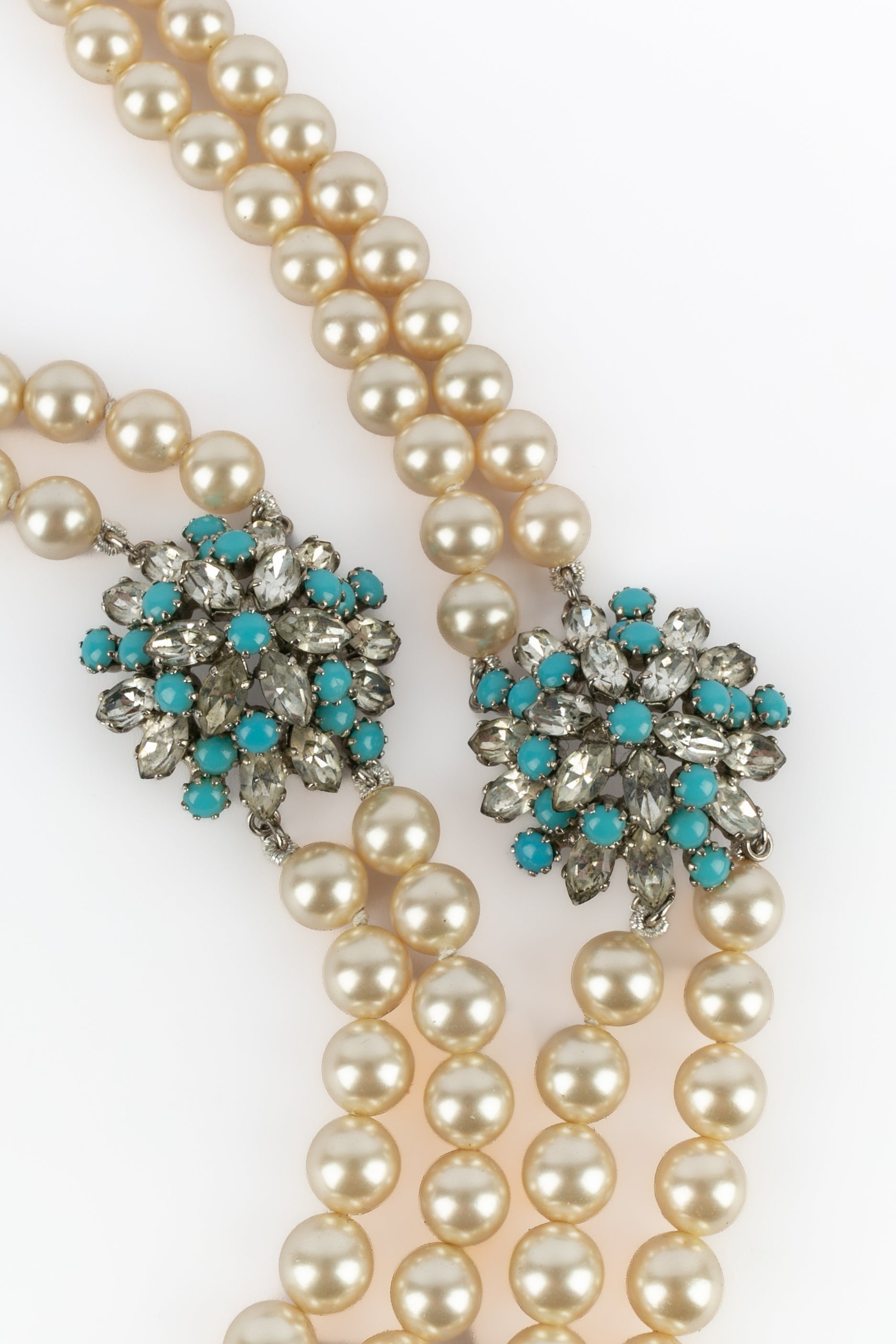 Collier de perles Dior (attribué Dior)