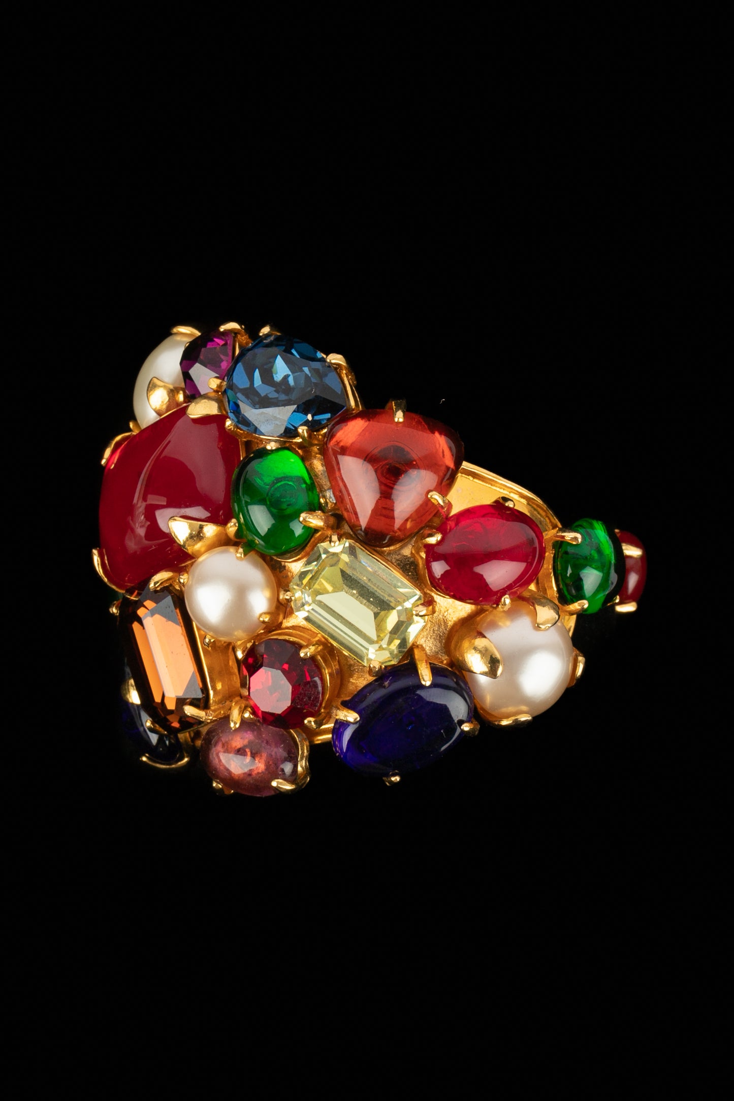 Bracelet manchette Chanel 1990's