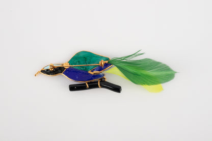 Broche oiseau Loulou de la Falaise