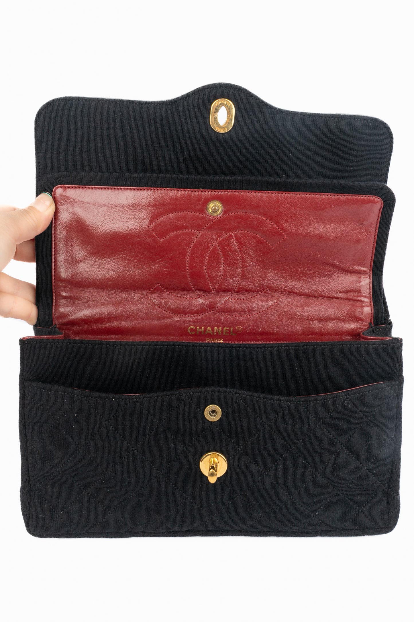 Sac en jersey Chanel 1982's