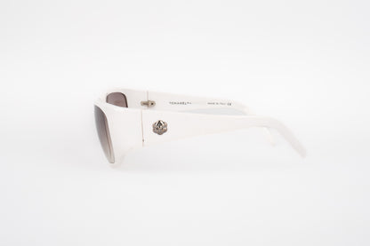 Lunettes de soleil blanches Chanel