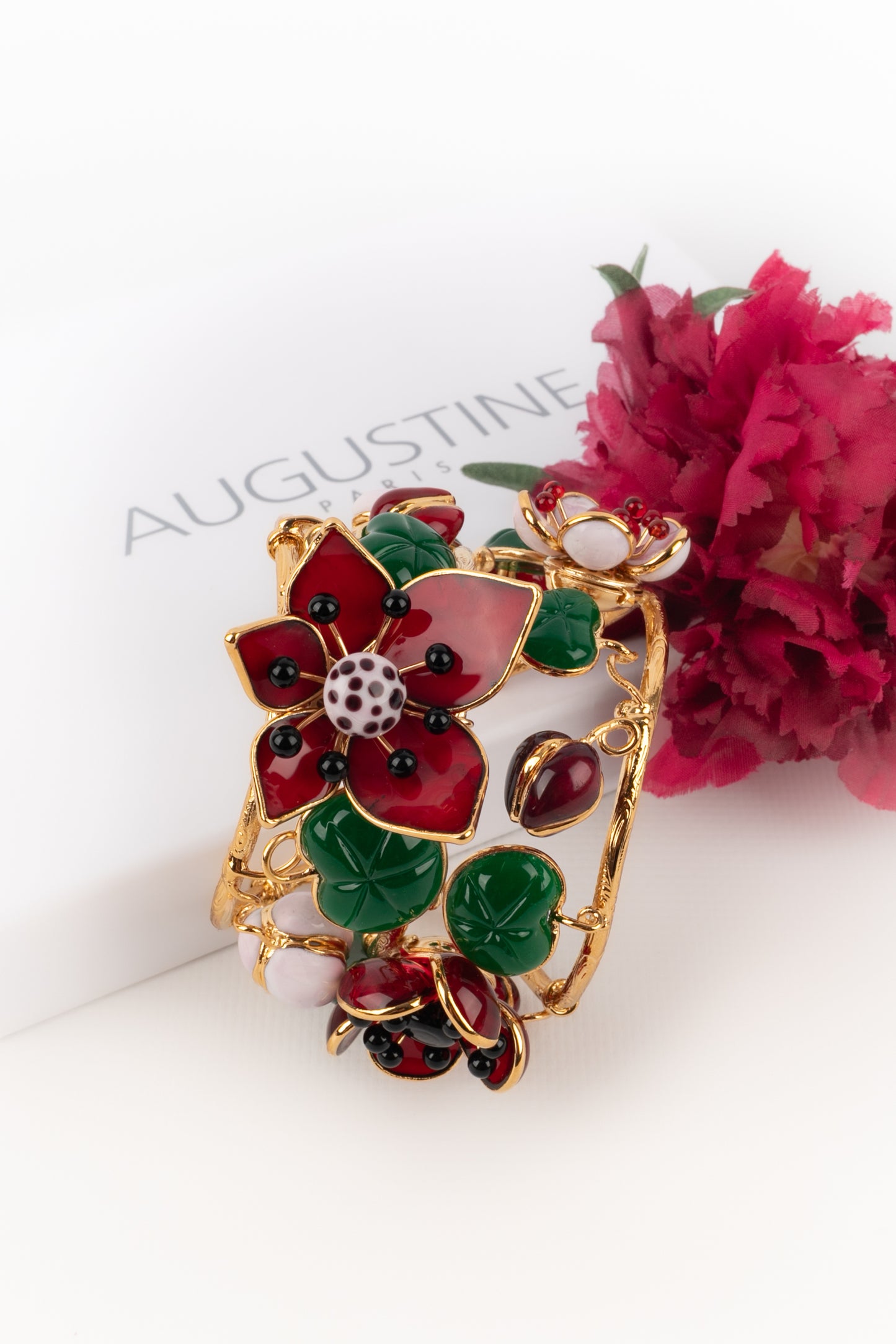 Bracelet de fleurs Augustine