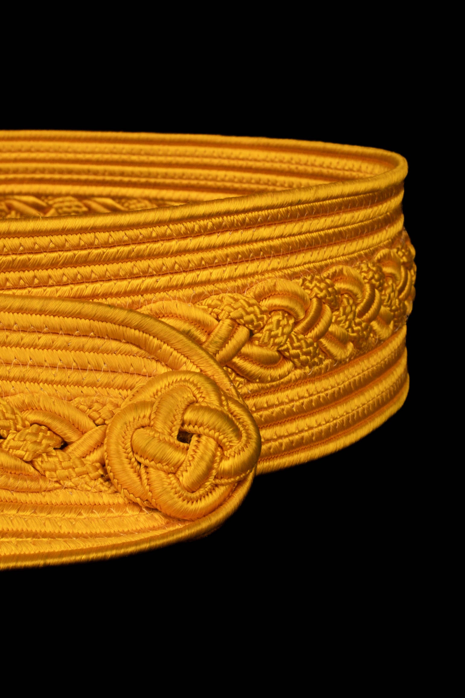 Ceinture en passementerie Yves Saint Laurent (Attribuée à)