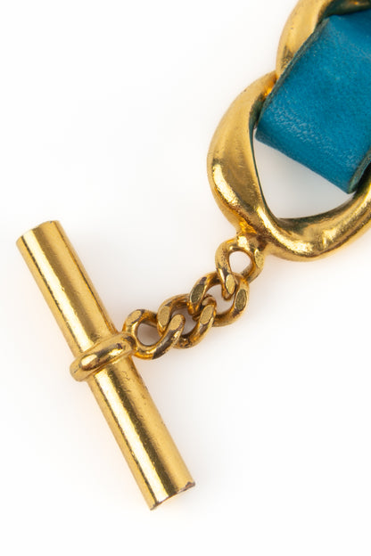 Bracelet en cuir Chanel 