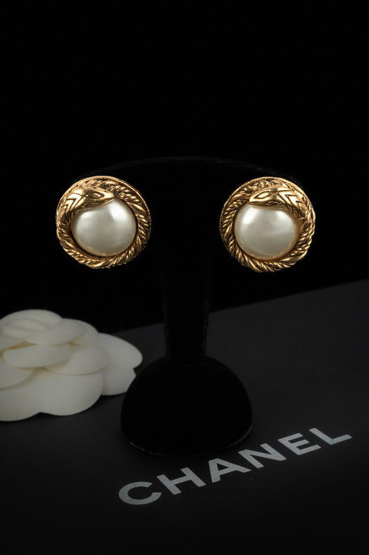 Boucles d'oreilles Chanel 1984