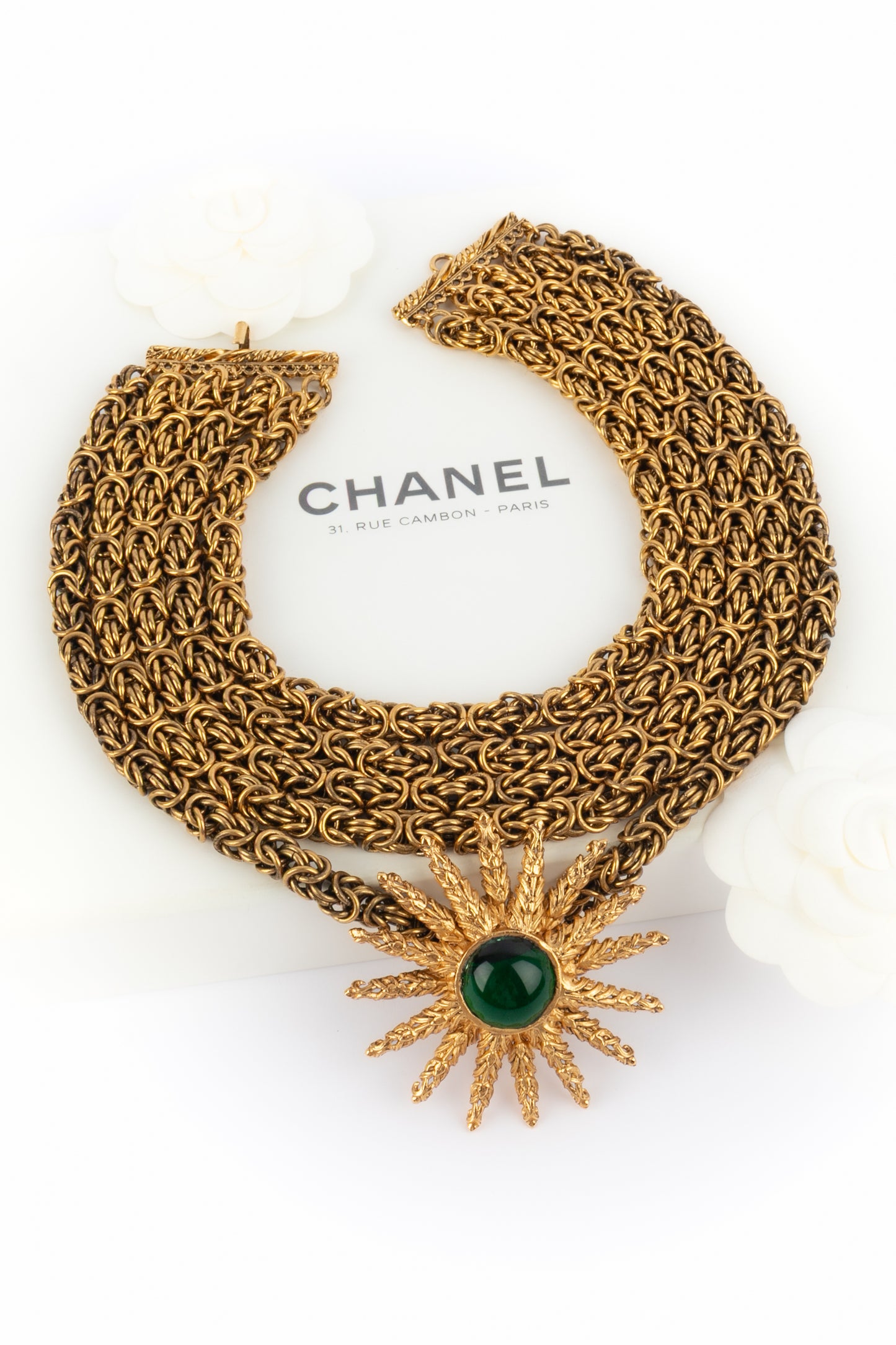 Collier pendentif Chanel Automne 1994