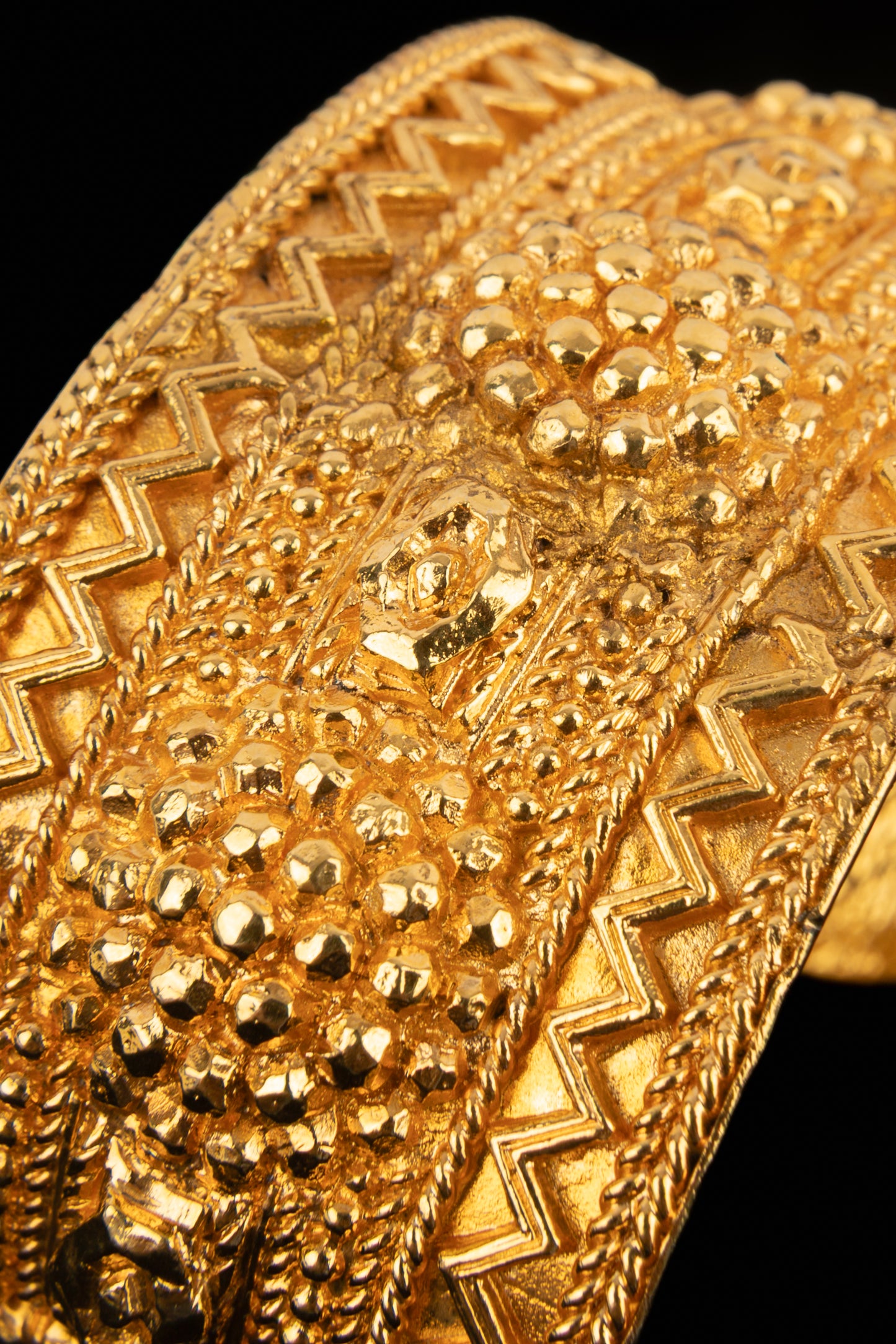 Bracelet manchette Chanel 1985's