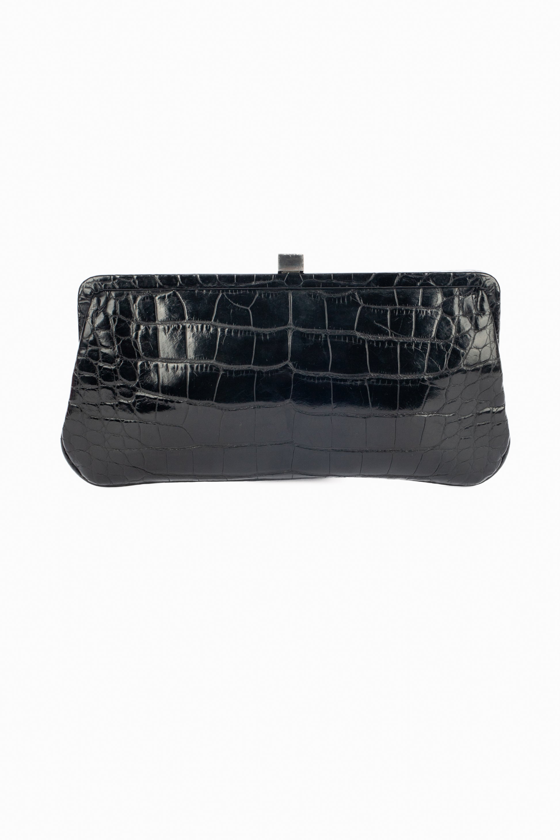 Pochette en crocodile Dior 