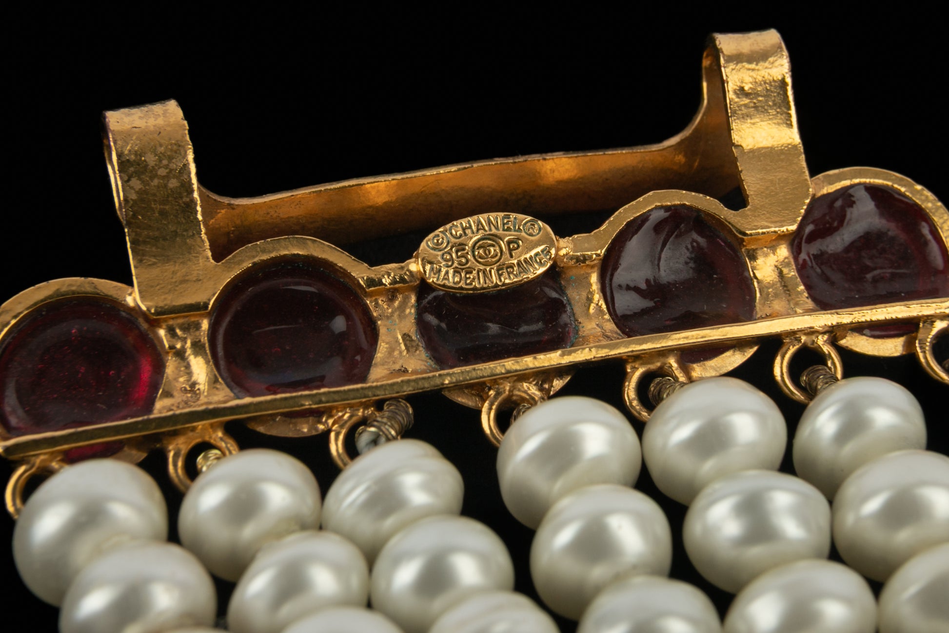 Bracelet de perles Chanel Printemps 1995