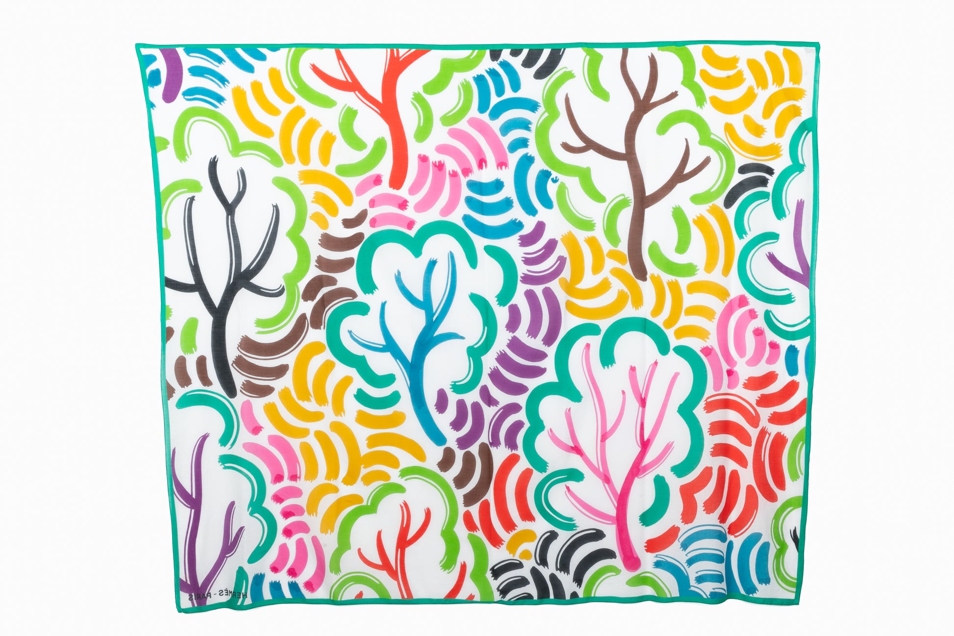 Paréo / foulard multicolore Hermès 