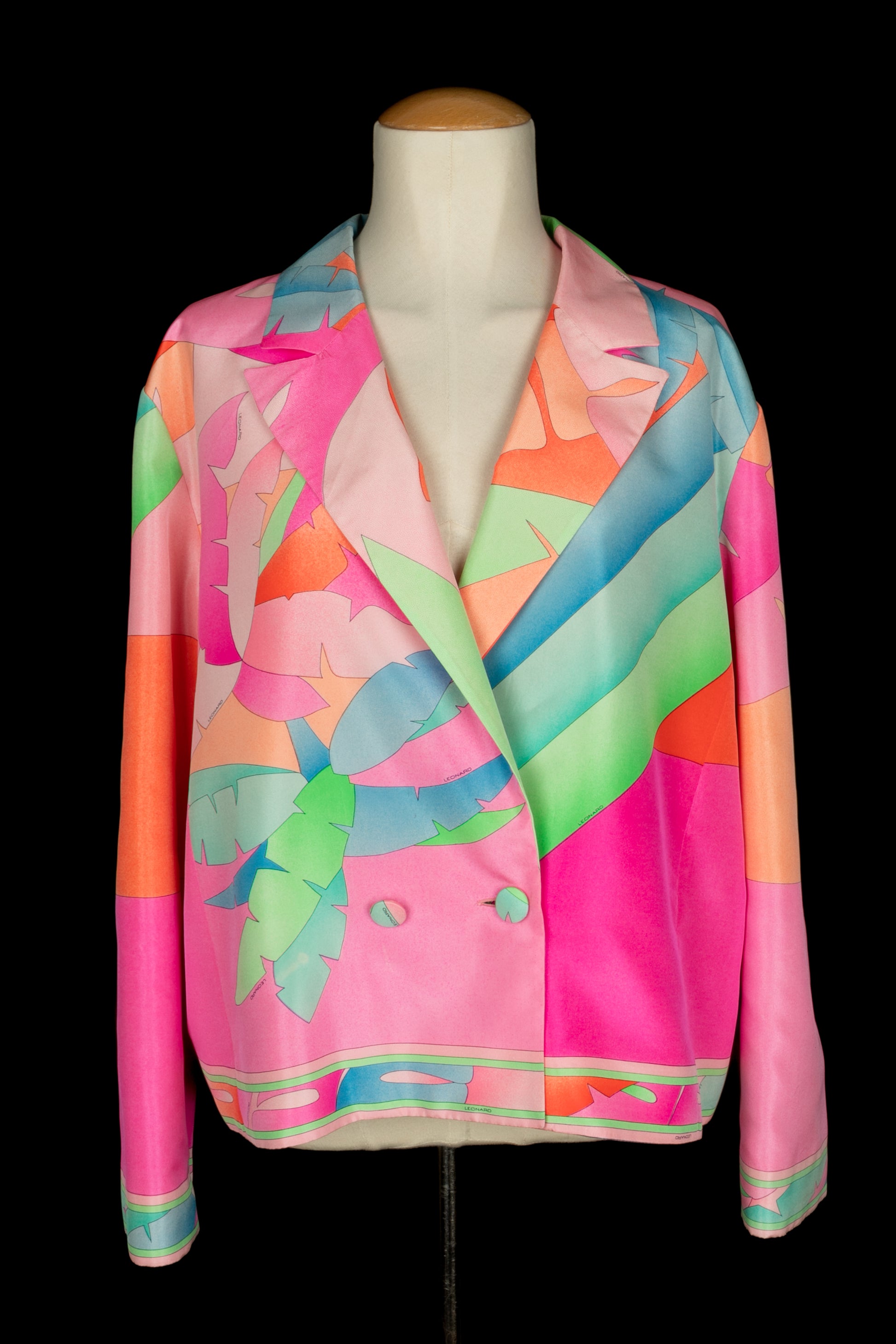 Tailleur en soie Léonard