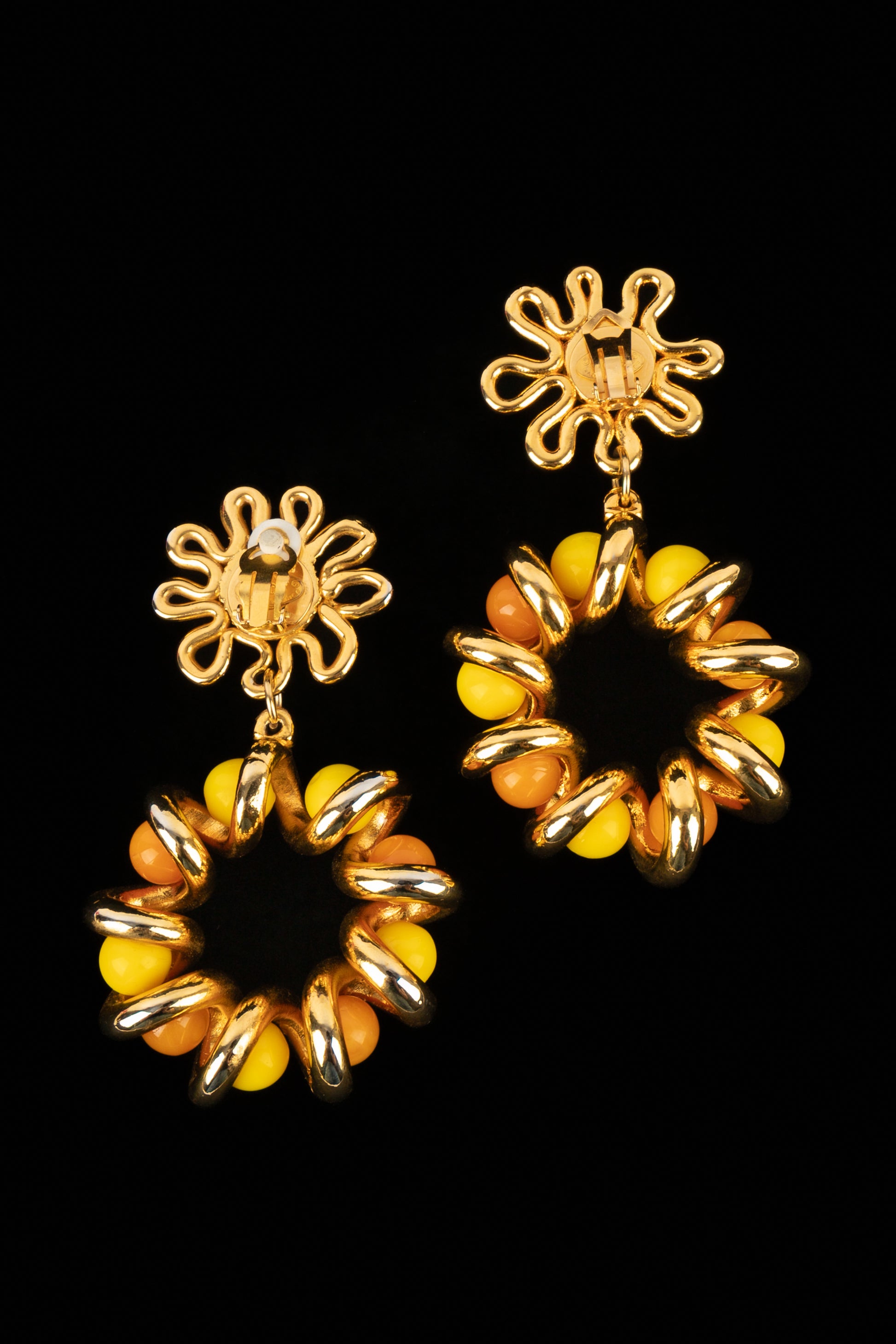 Boucles d'oreilles Chanel Eté 1991