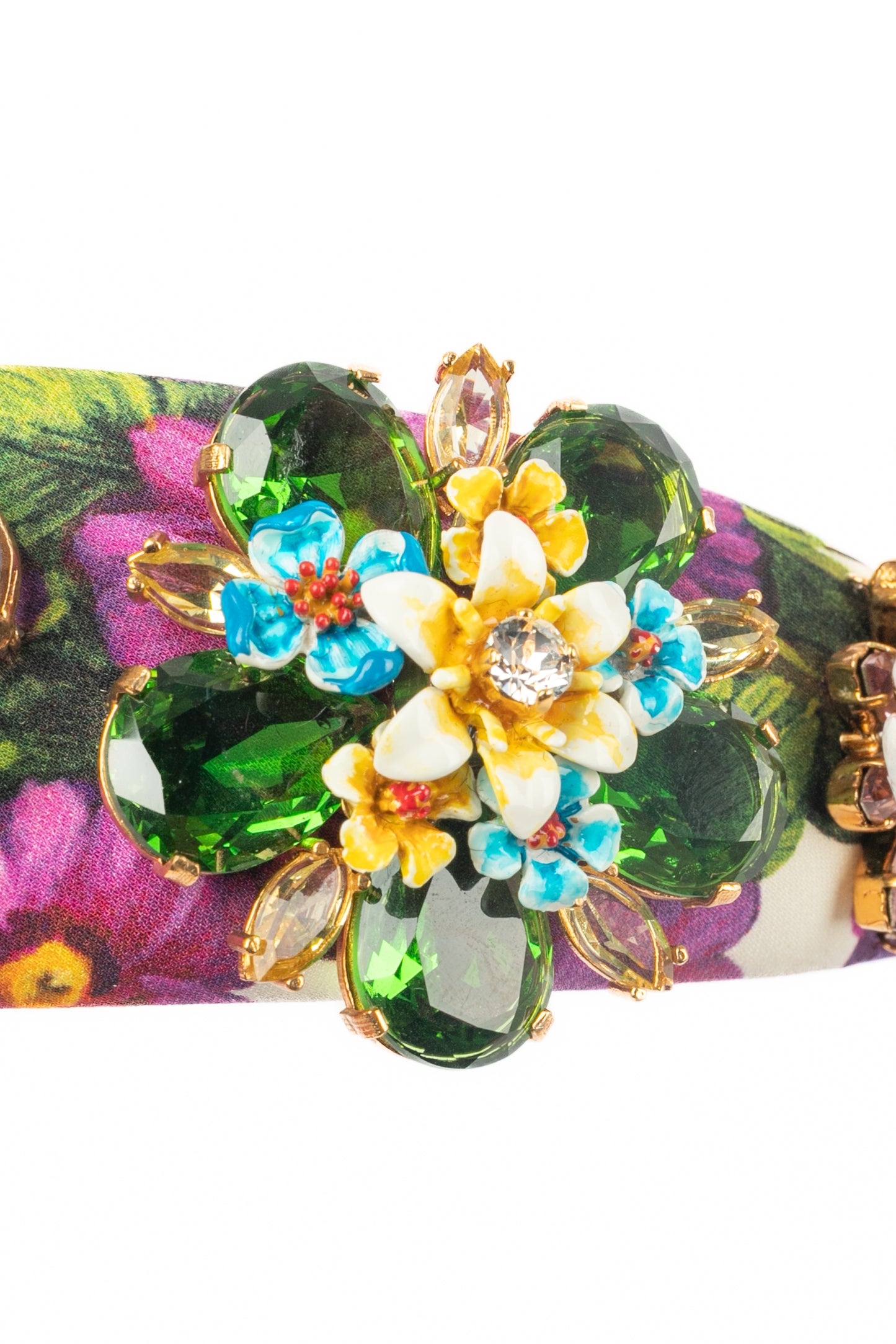 Serre-tête fleuri Dolce&Gabbana