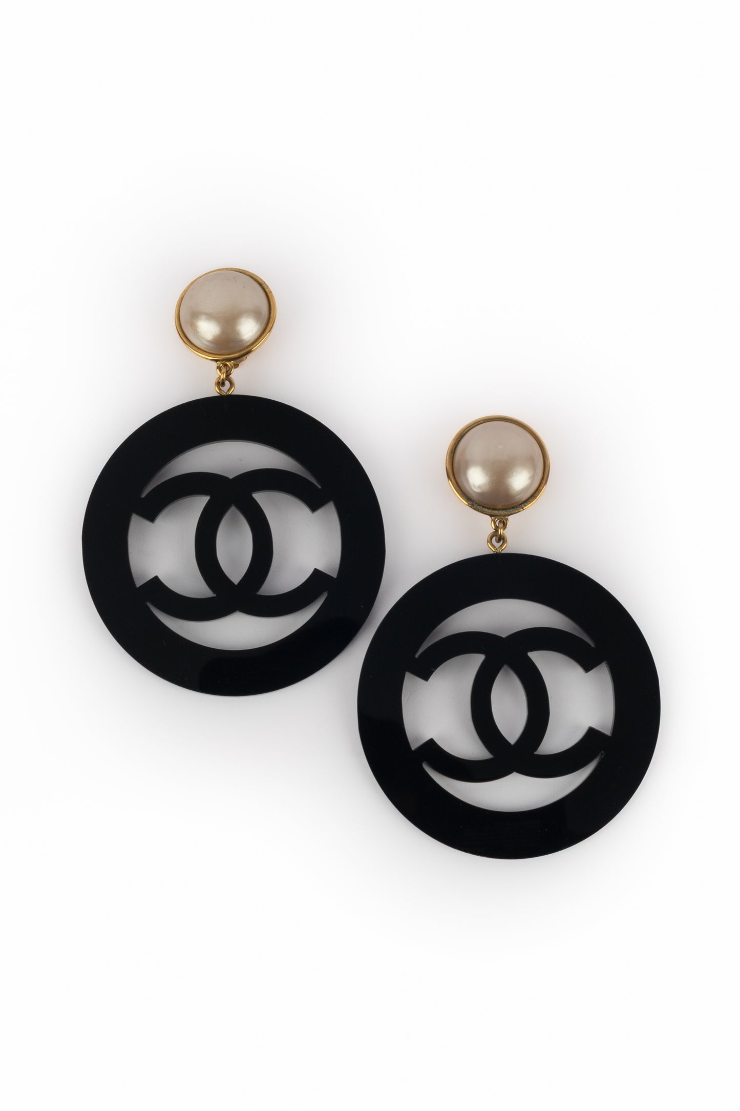 Boucles d'oreilles cc Chanel
