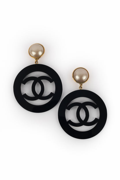 Boucles d'oreilles cc Chanel