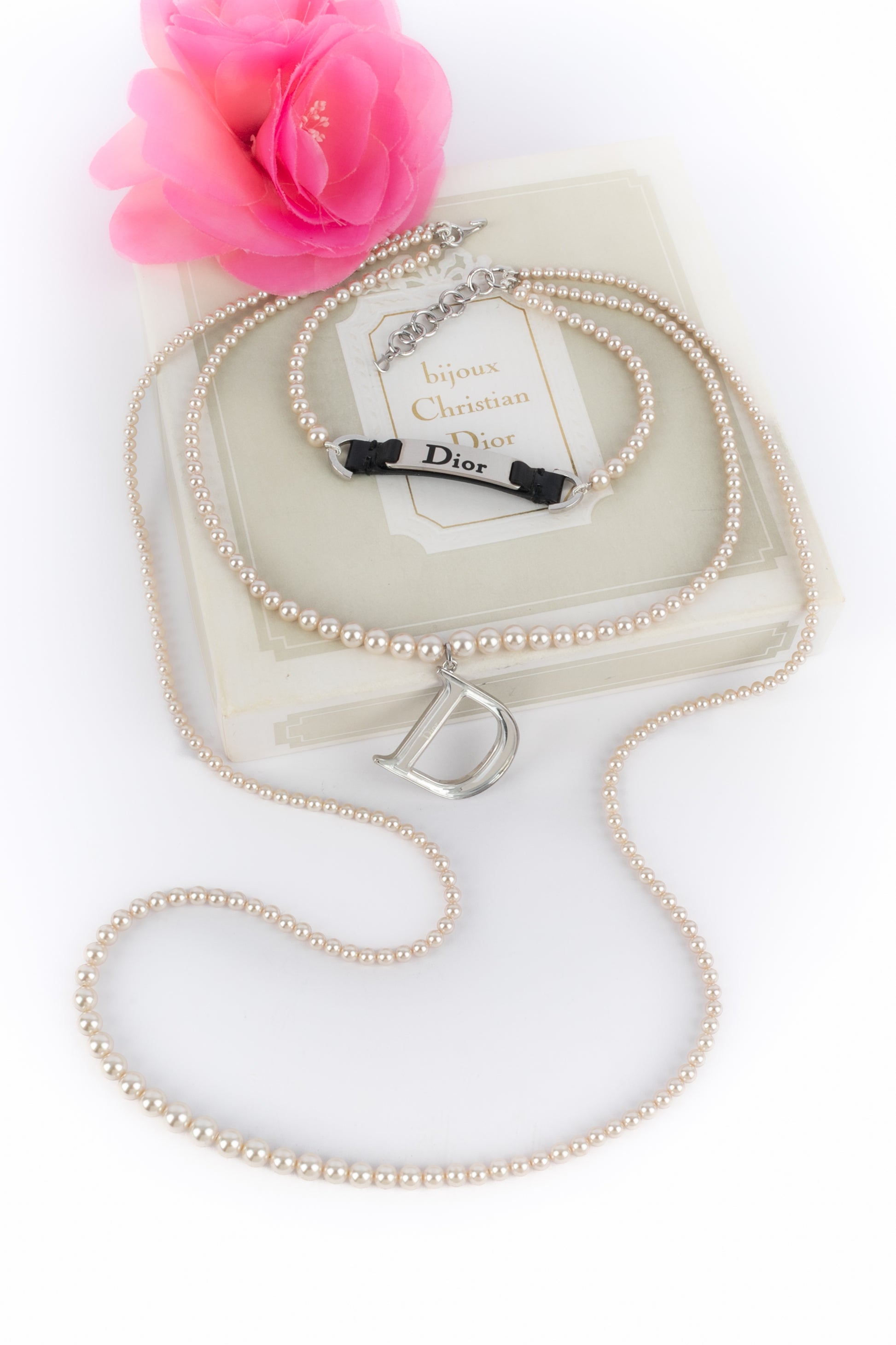 Collier sautoir Christian Dior Eté 2004