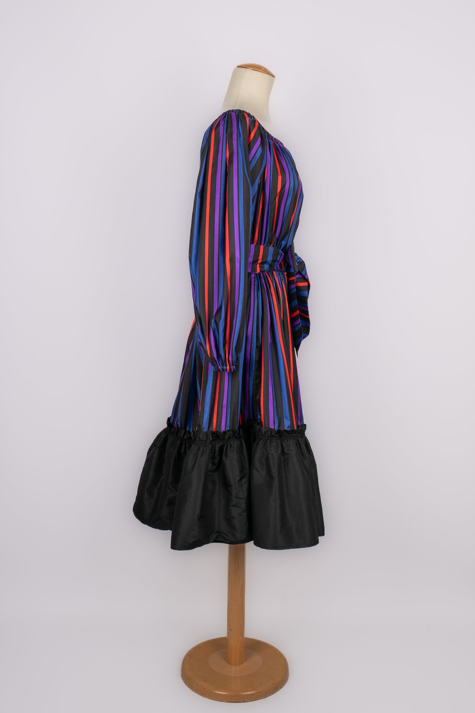 Robe à rayures Lanvin