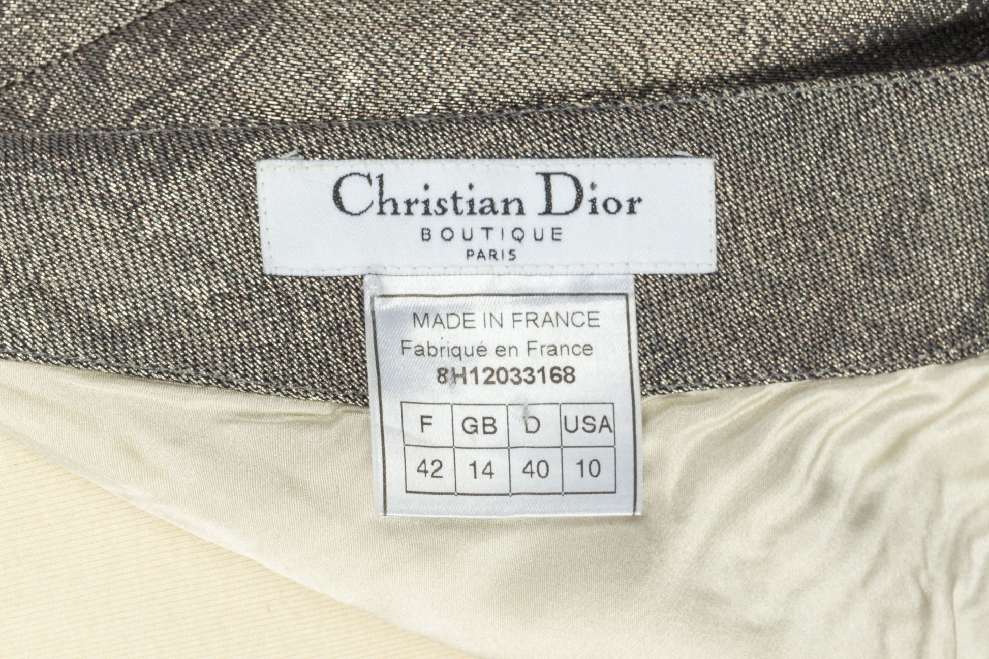 Jupe Christian Dior Hiver 1998