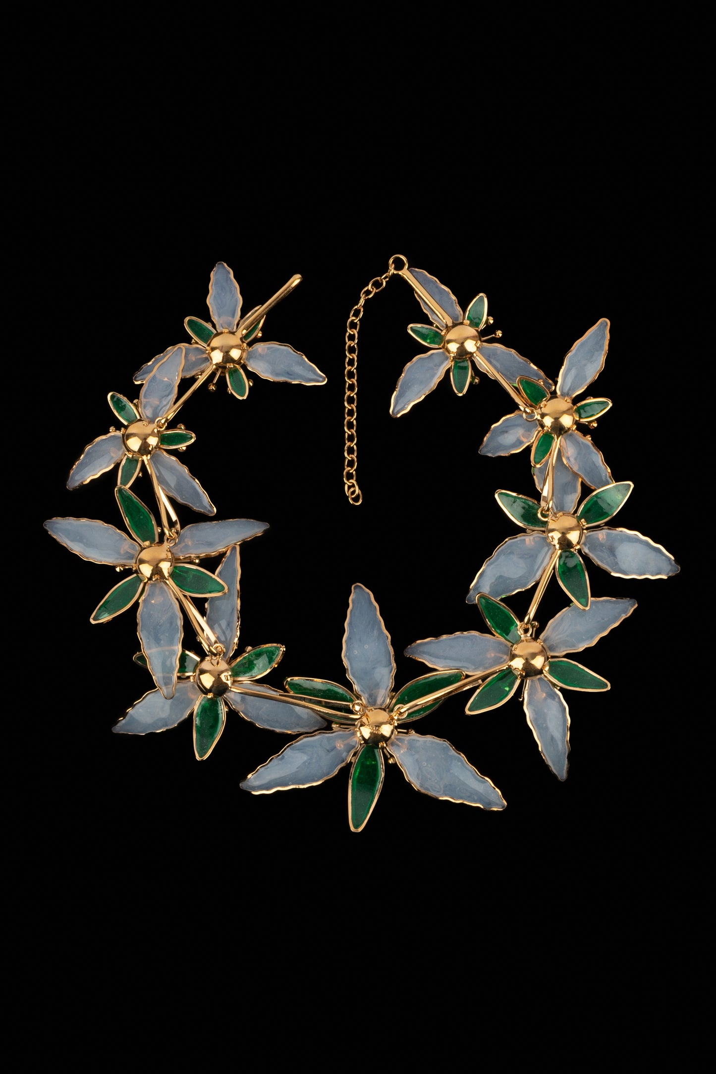 Collier de fleurs Augustine 