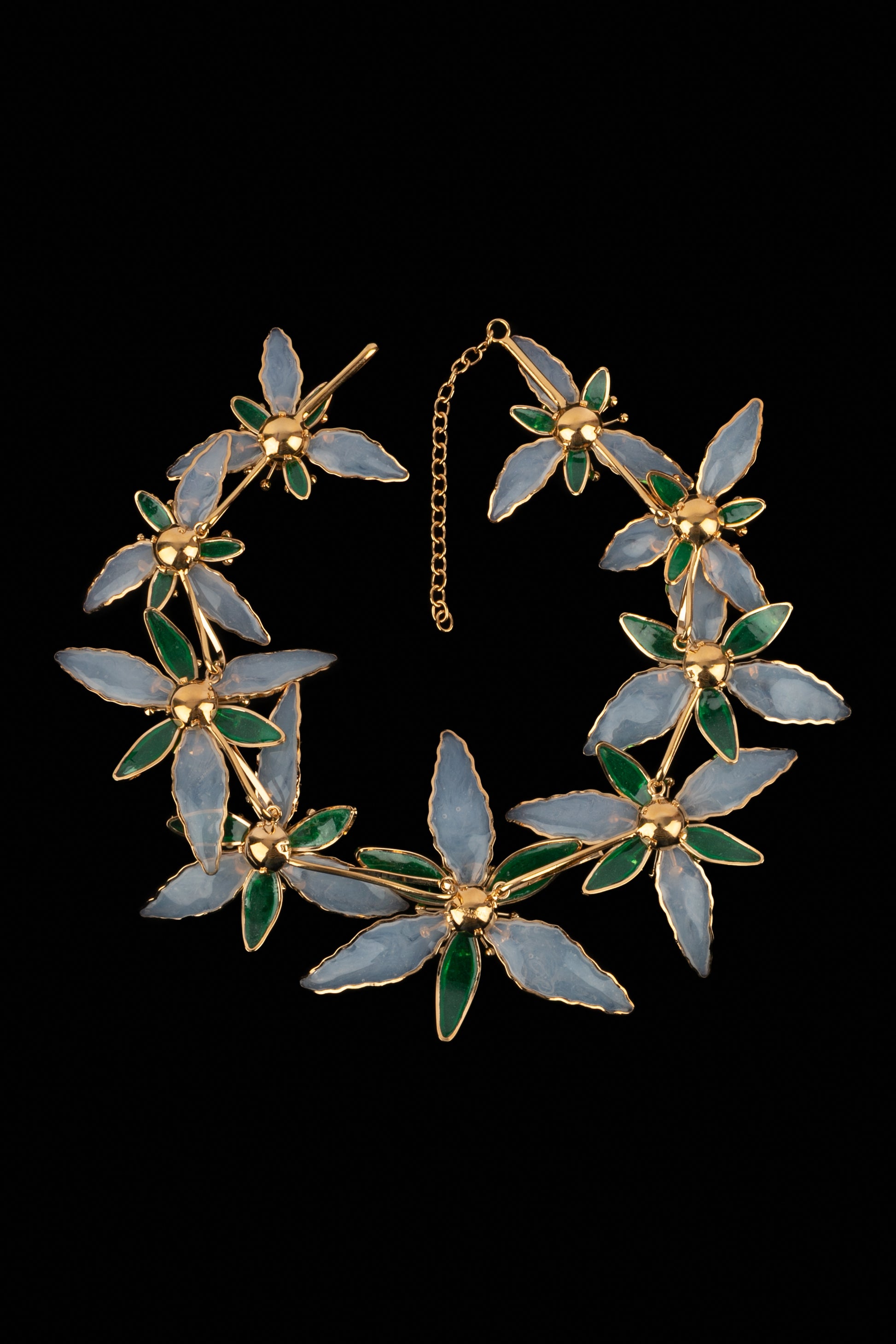 Collier de fleurs Augustine 