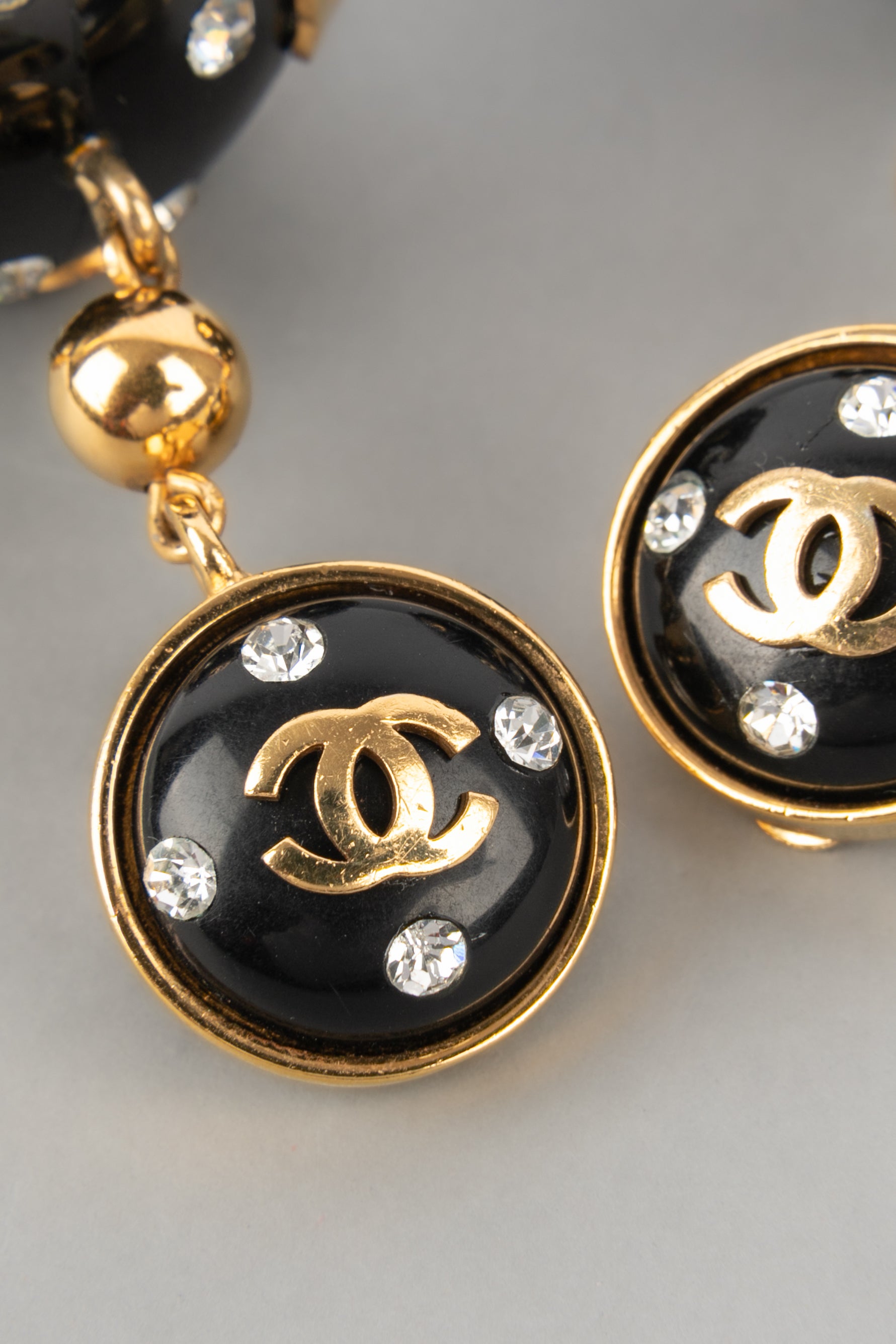 Boucles d'oreilles Chanel 1989