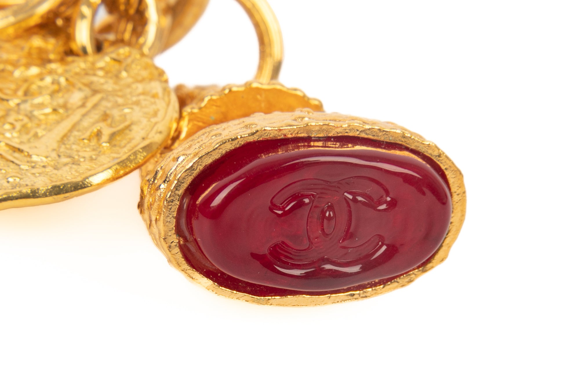 Collier sceaux Chanel 1993 