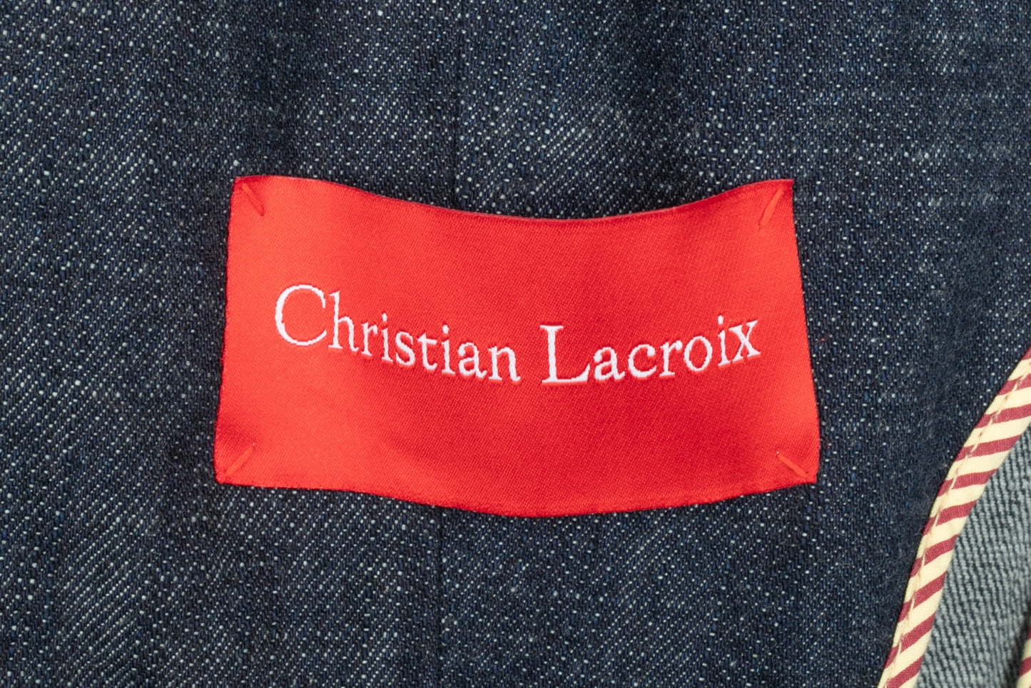 Veste jean Christian Lacroix 2000's