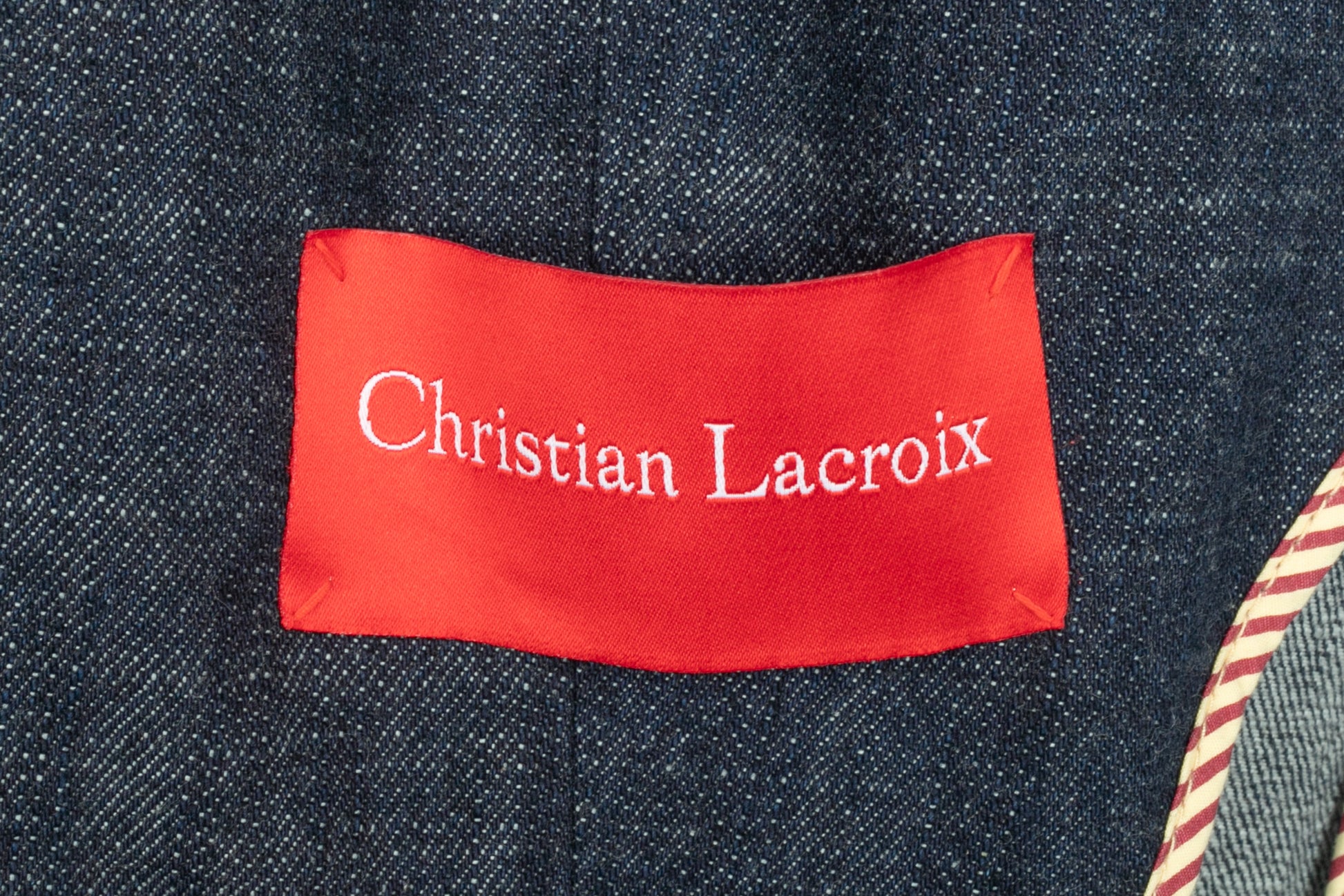 Veste jean Christian Lacroix 2000's