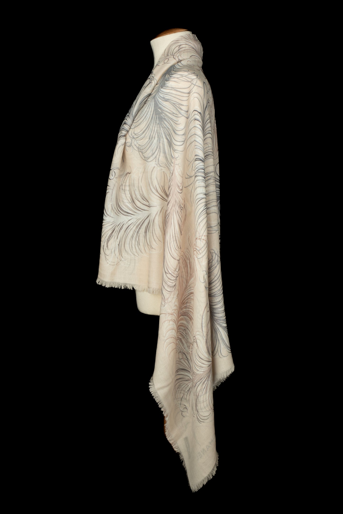 Foulard en cachemire Chanel Printemps 2025