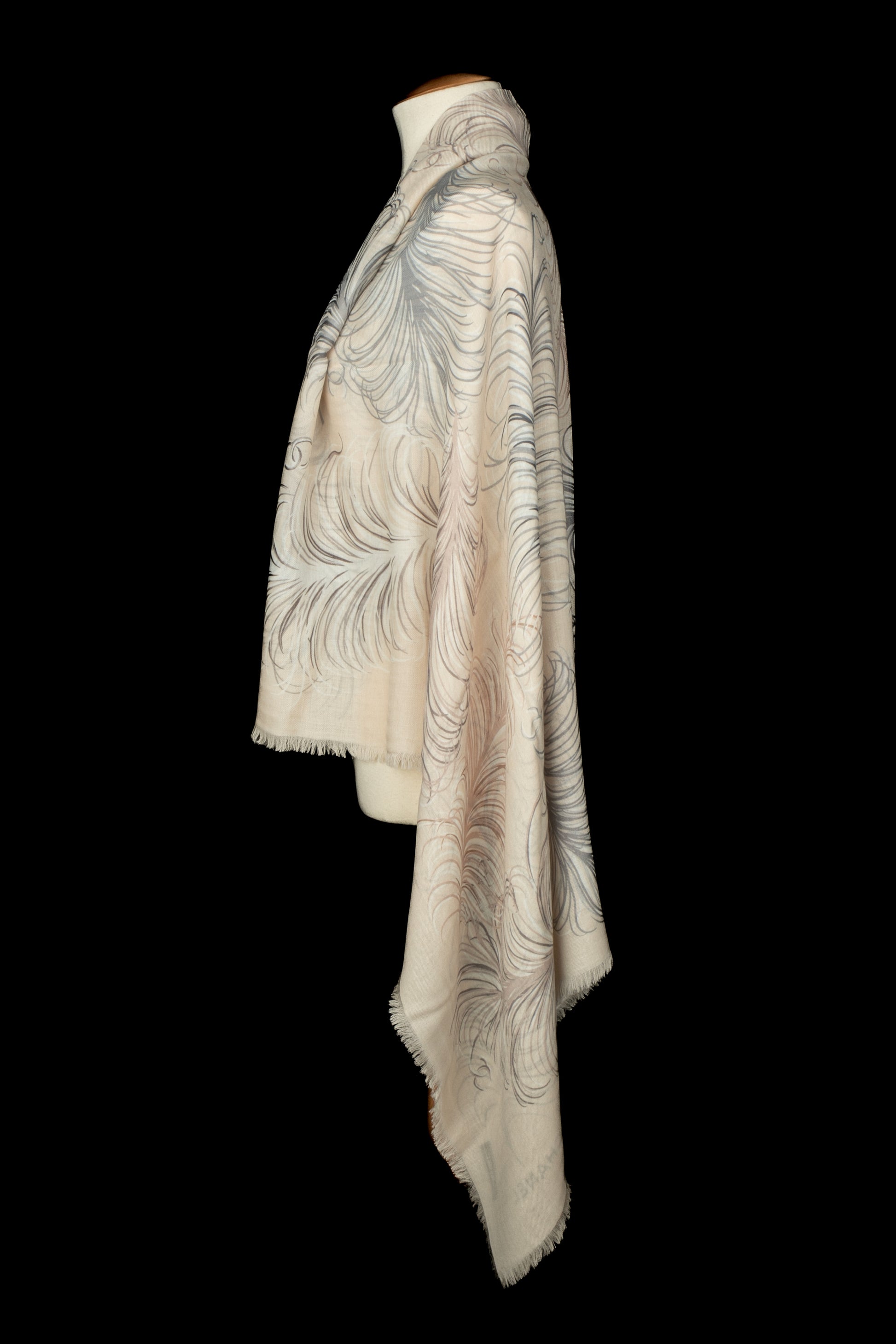 Foulard en cachemire Chanel Printemps 2025