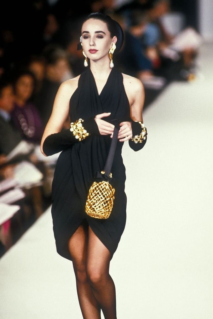 Bracelet manchette Chanel 1990