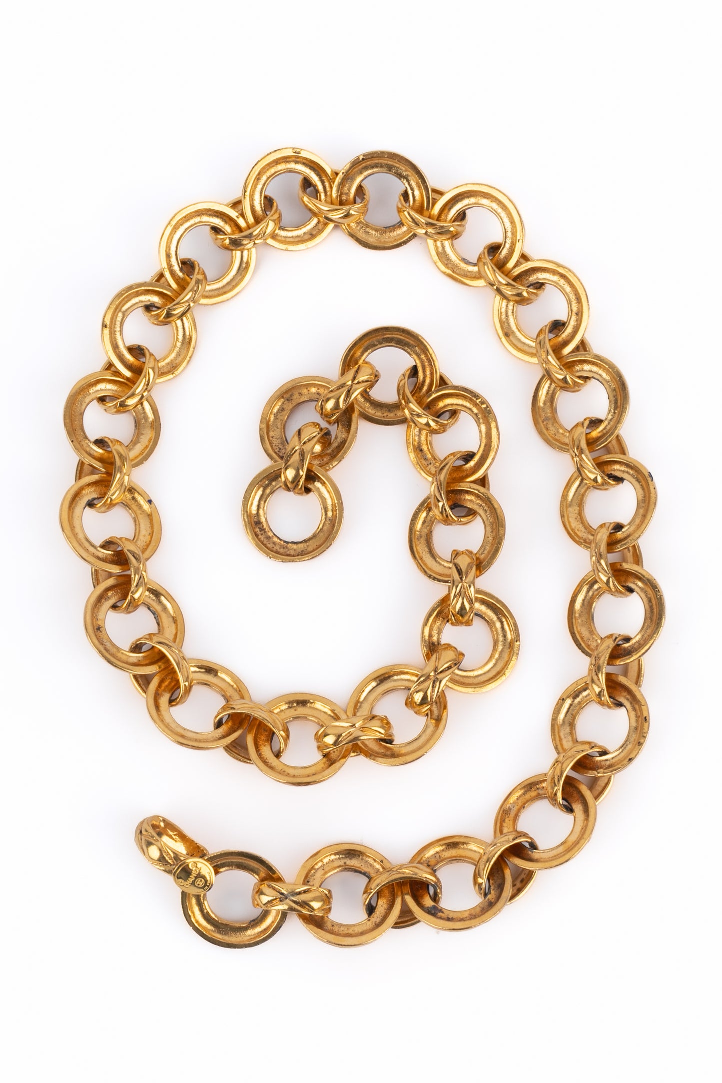 Collier chaine Chanel 1990's