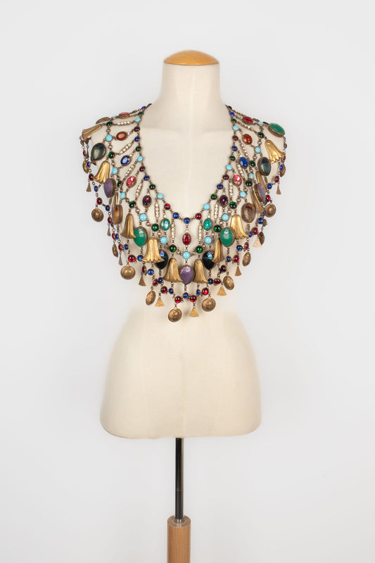 Collier plastron "Egyptien" Théâtre 