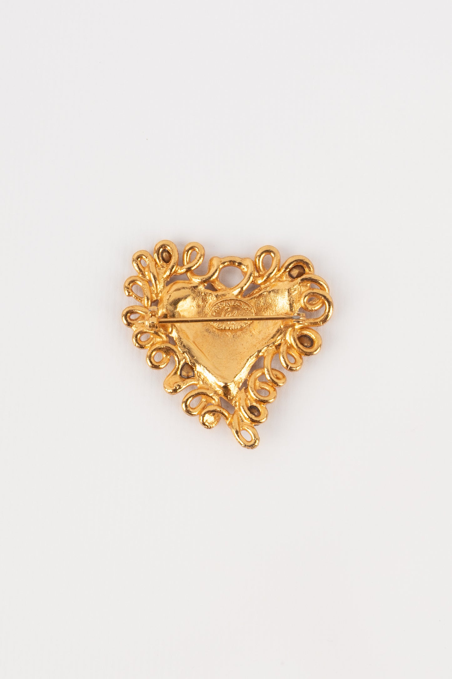 Broche coeur Christian Lacroix