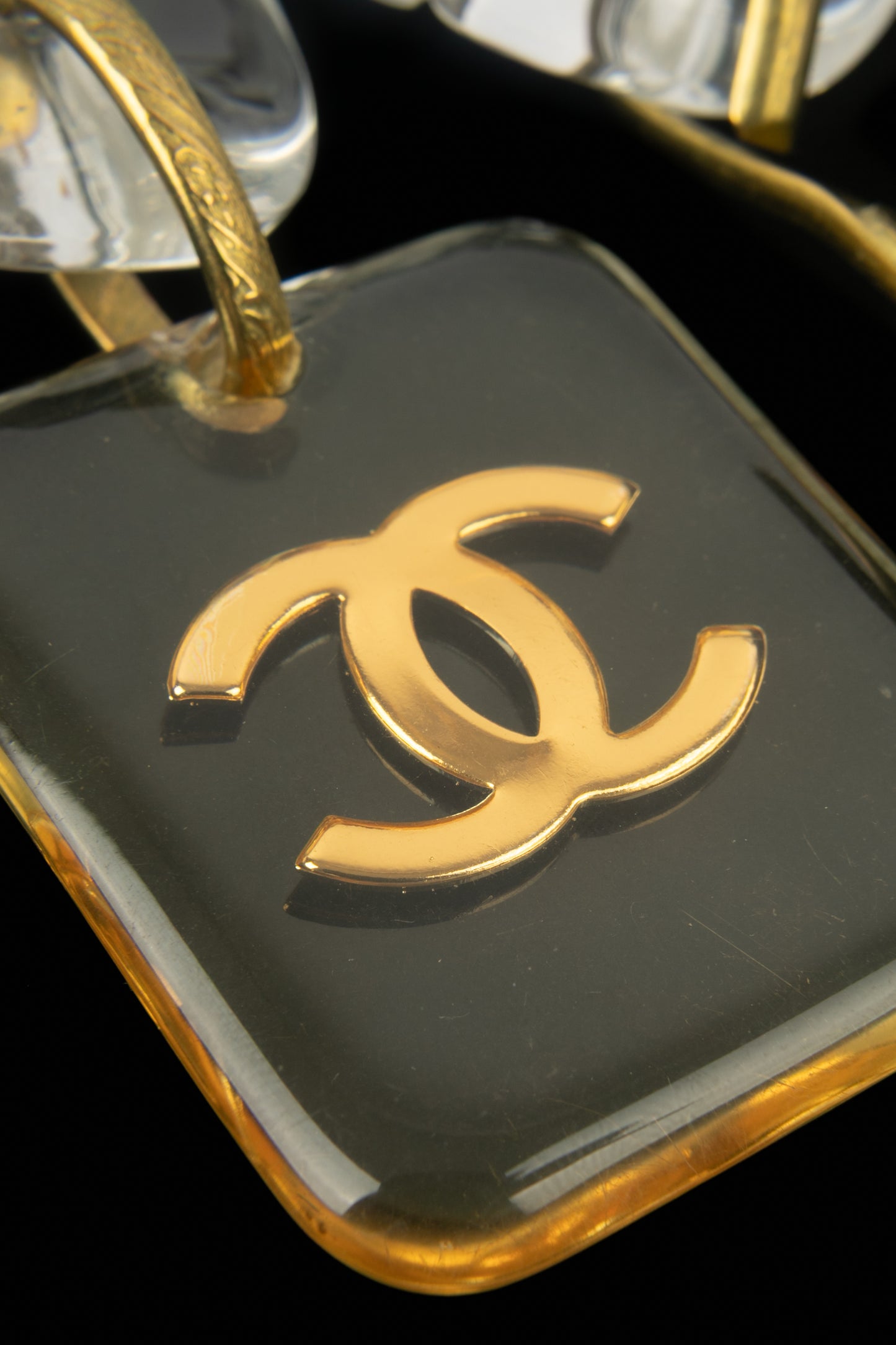 Ceinture en lucite Chanel Croisière 1995