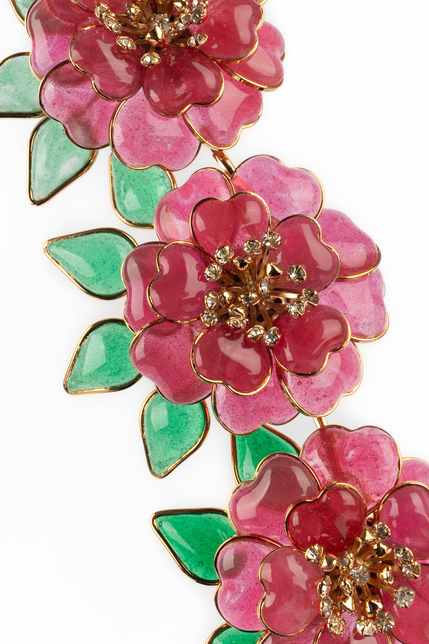 Collier fleurs Augustine