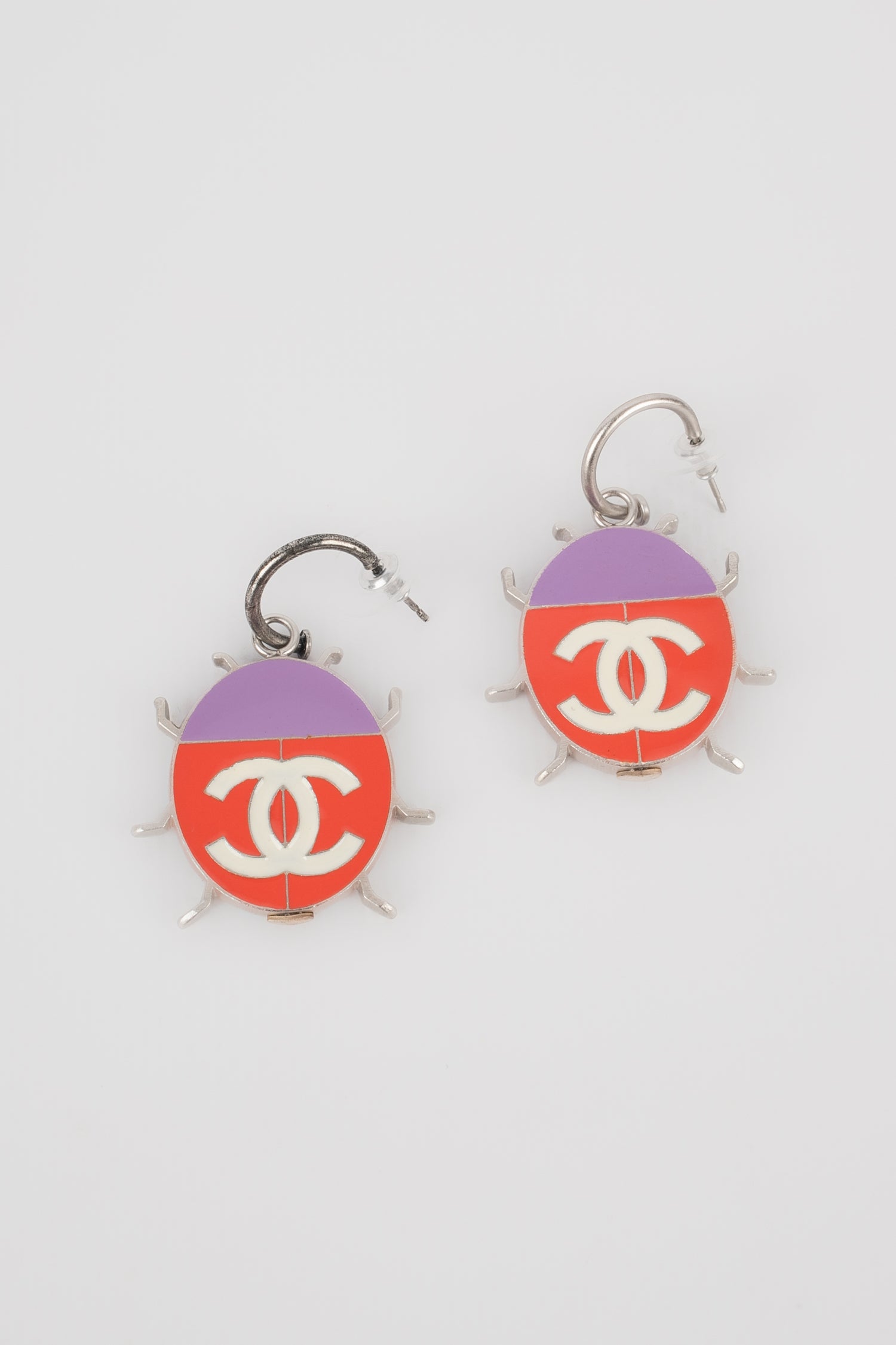 Boucles d'oreilles Coccinelles Chanel