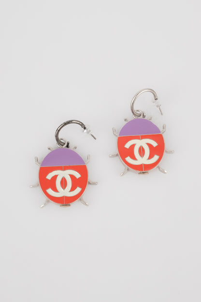 Boucles d'oreilles Coccinelles Chanel